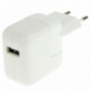 Nabíjačka/adaptér 10W s&nbsp;EÚ zástrčkou (A1401) pre Apple iPhone / iPad / iPod – biela – TOP kvalita