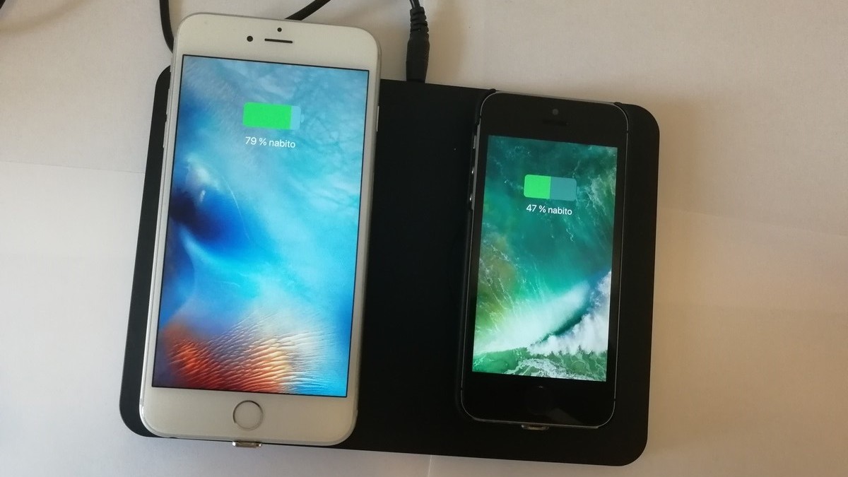 Bezdrôtové nabíjanie - viac iPhonov