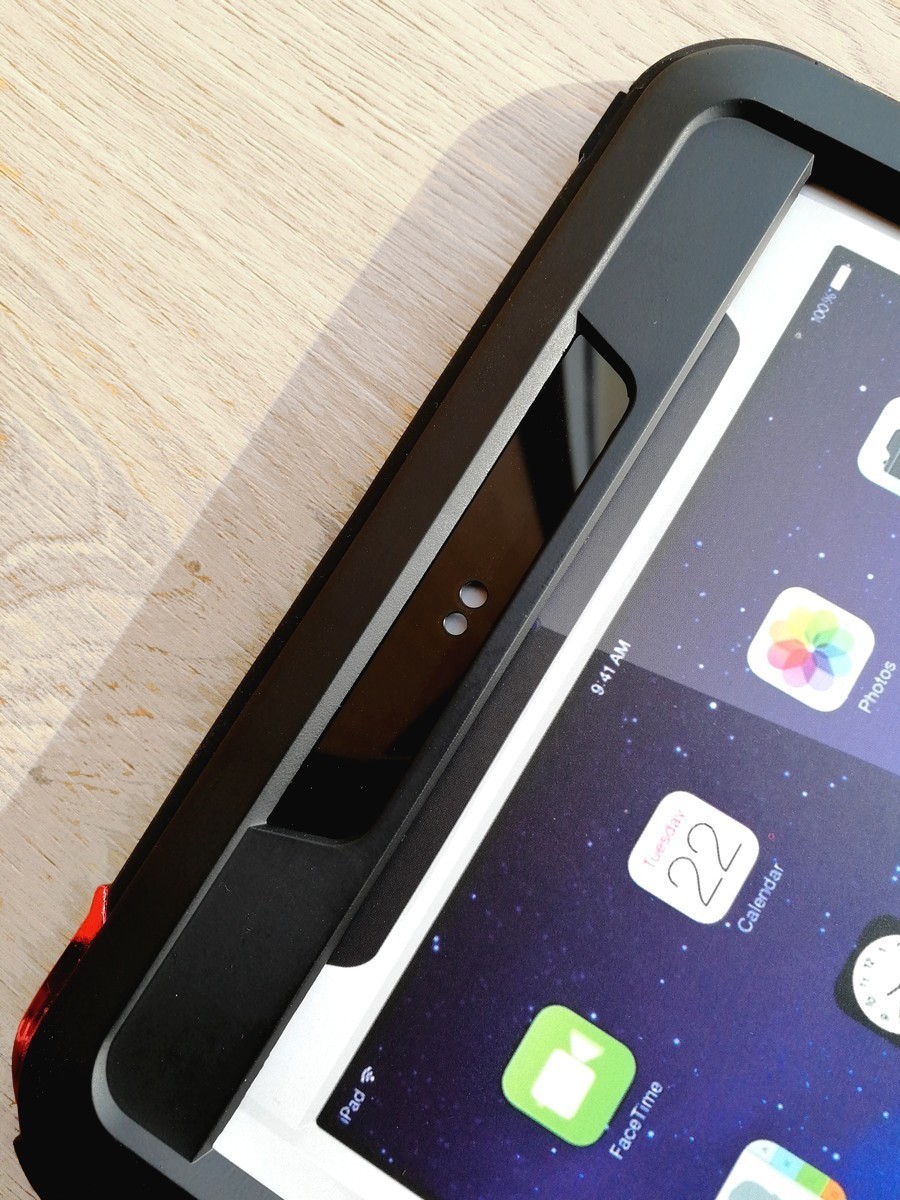 Vysoko odolný obal na iPad Air - predne kamera