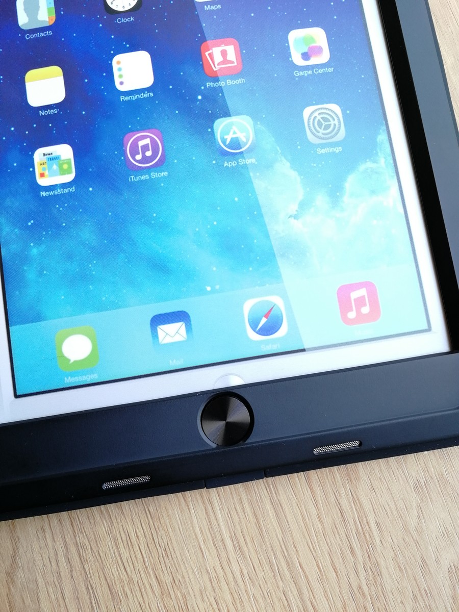 Vysoko odolný obal na iPad Air - home button