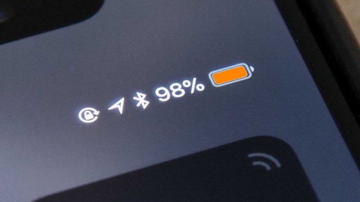 Vlastná farba ukazovateľa pre stav batérie iPhonu