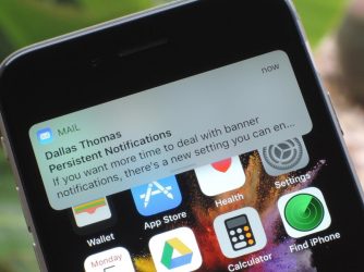 Návod jak zapnout upozornění v aplikaci Mail na iPhonu