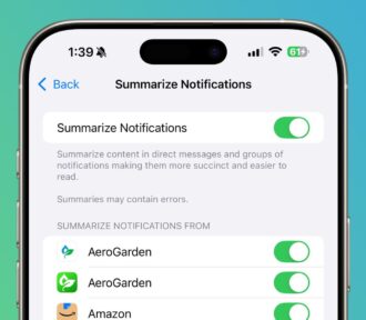 Apple odstraňuje funkciu inteligentného súhrnu oznámení prostredníctvom Apple Intelligence v&nbsp;niektorých aplikáciách zo systému iOS 18.3!