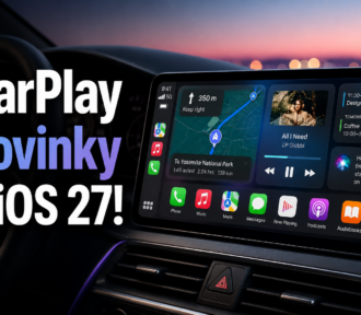 CarPlay v&nbsp;iOS 27 dostane najväčšie vylepšenie za posledné roky. Nové video aplikácie, múdrejší Siri aj lepšia navigácia!
